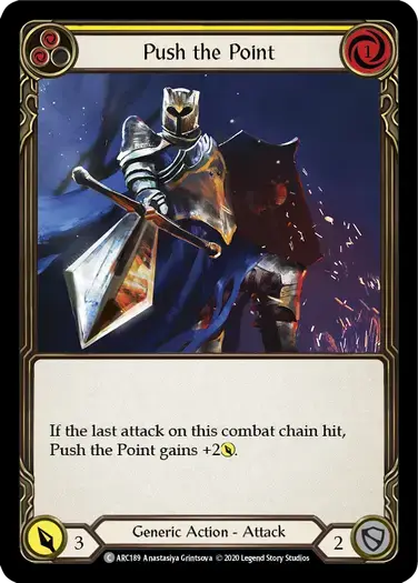 【U-ARC189/EN】Push the Point[Yellows]