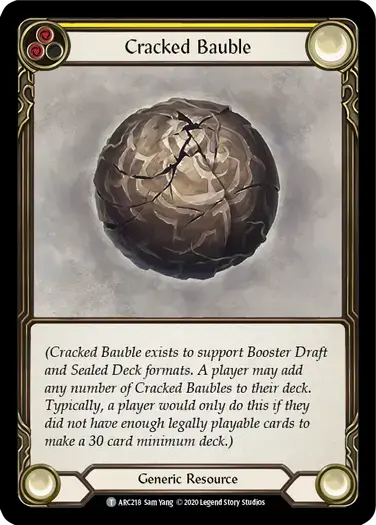 【U-ARC218/EN】Cracked Bauble