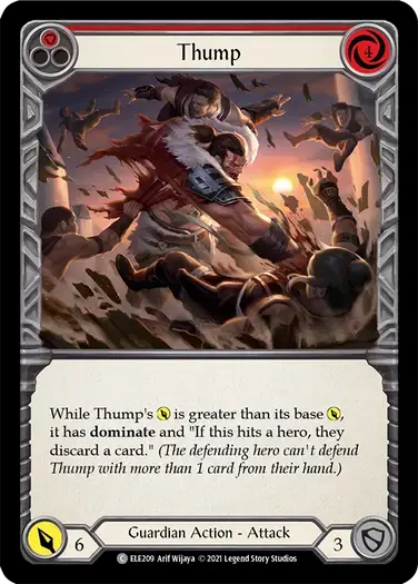 【ELE209/EN】Thump[Red]
