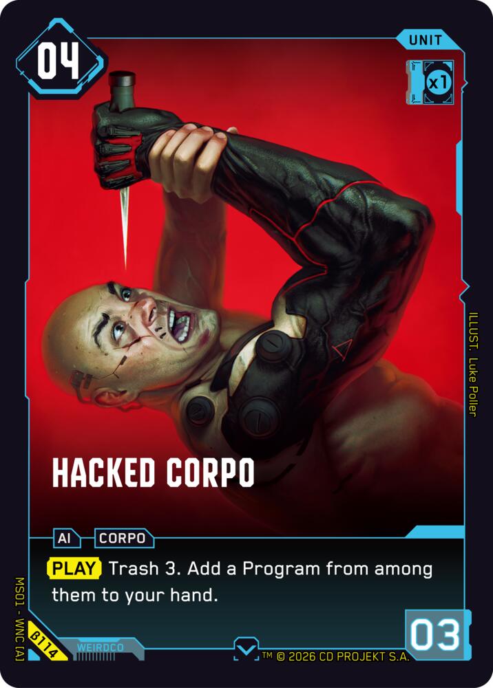 【WNCBβ114/EN】Hacked Corpo