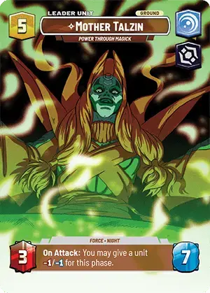 【LOF1006/EN】Mother Talzin - Power Through Magick(Showcase)