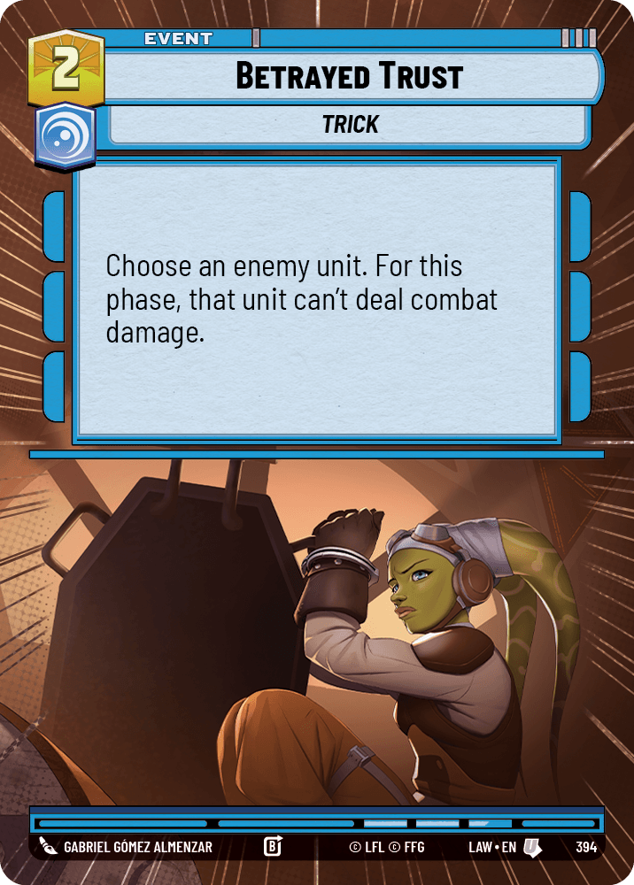 【LAW394/EN】Betrayed Trust (Hyperspace)