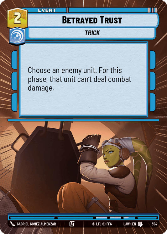 【LAW394/EN】Betrayed Trust (Hyperspace)