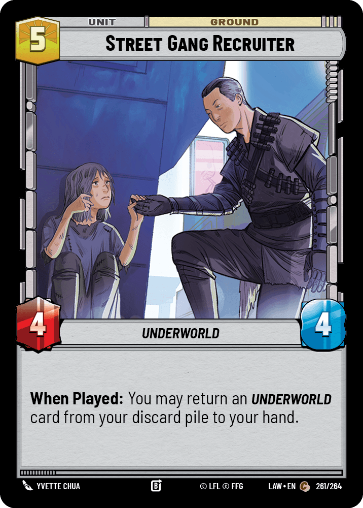 【LAW261/EN】Street Gang Recruiter