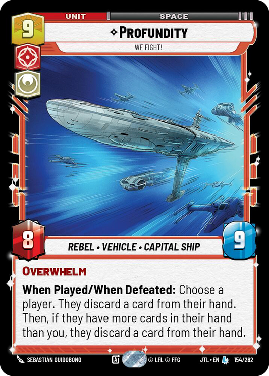 【JTL154/EN】Profundity - We Fight!