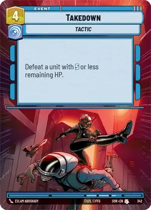【SOR342/EN】Takedown (HYPERSPACE)