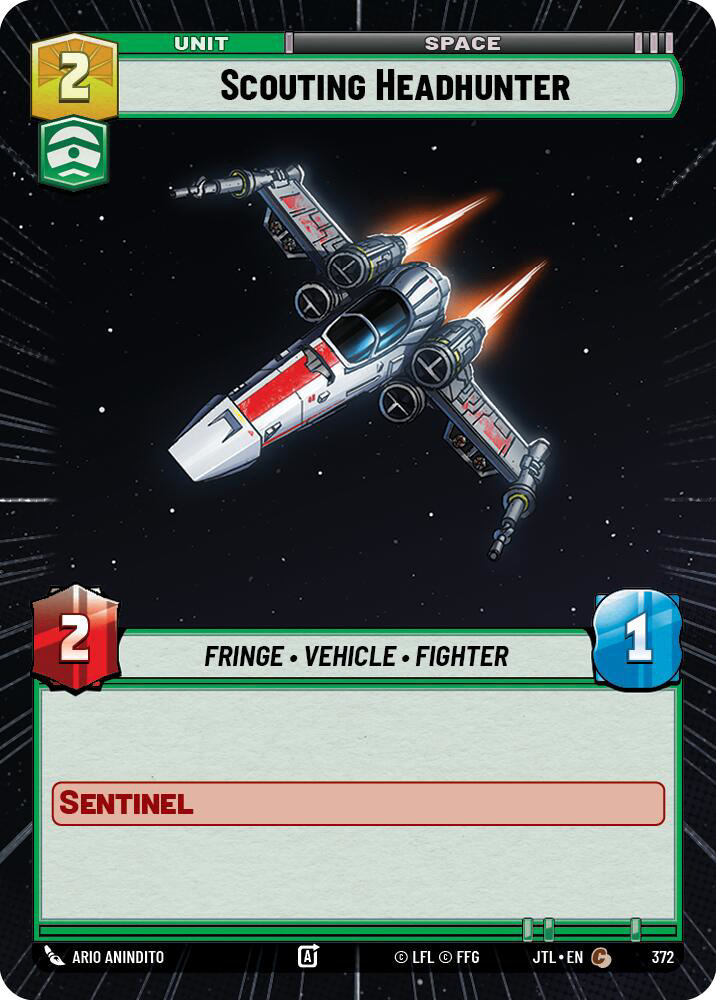 【JTL372/EN】Scouting Headhunter(Hyperspace)