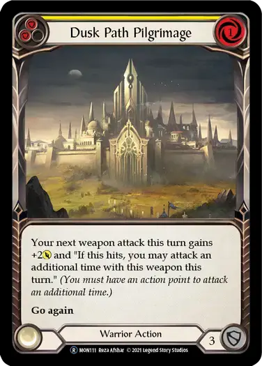 【U-MON111/EN】Dusk Path Pilgrimage[Yellow]