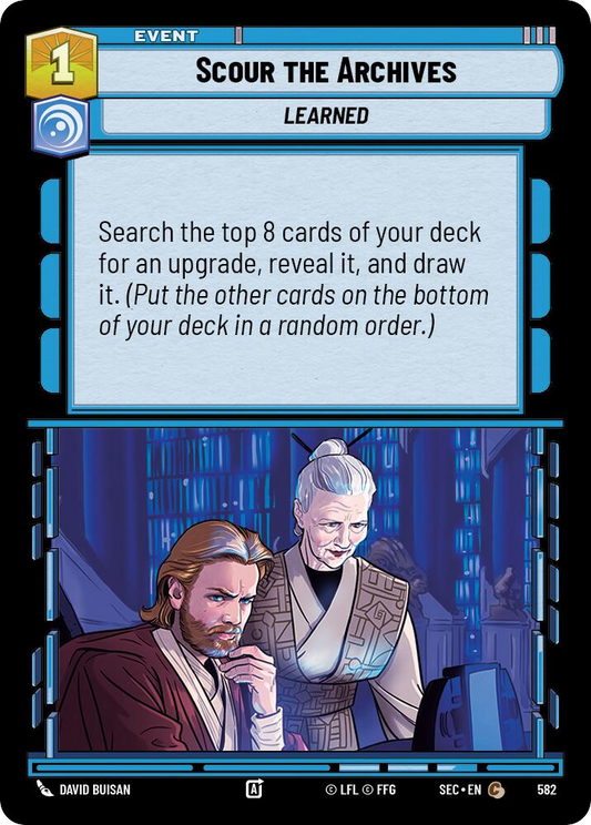【SEC0582/EN】Scour the Archives (Foil)