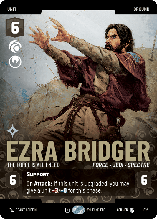 【ASH812/EN】Ezra Bridger - The Force is All I Need (Prestige)