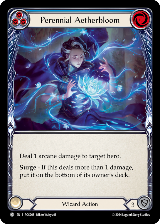 【ROS203/EN】Perennial Aetherbloom/不滅のエーテル花[Blue]