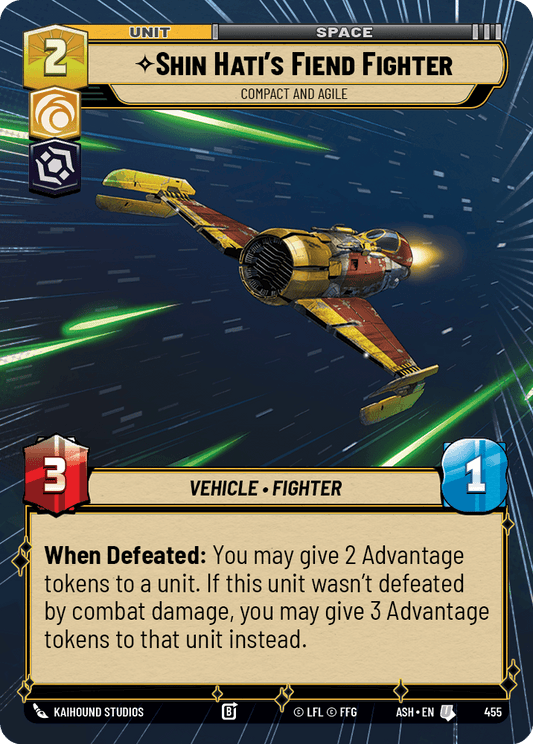 【ASH455/EN】Shin Hati's Fiend Fighter (Hyperspace)