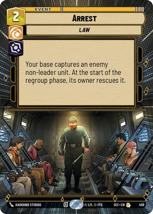 【SEC0459/EN】Arrest (Hyperspace)