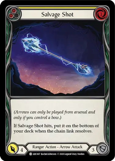 【U-ARC067/EN】Salvage Shot[Yellows]