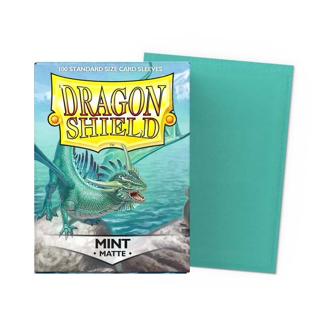 【Dragon Shield】Matte - MINT(スタンダードサイズ/100枚入り)※配送方法はゆうパックをご選択ください