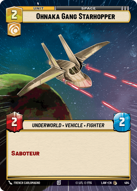 【LAW494/EN】Ohnaka Gang Starhopper (Hyperspace)