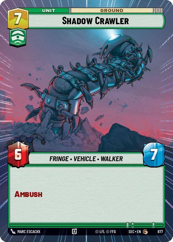【SEC0877/EN】Shadow Crawler (Hyperspace/Foil)