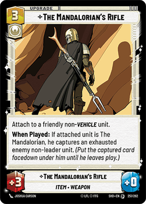 【SHD251/EN】The Mandalorian’s Rifle