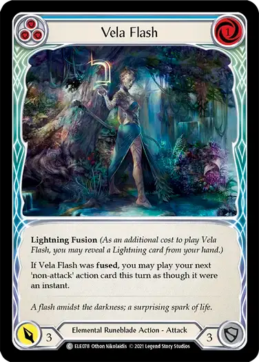 【ELE078/EN】Vela Flash[Blue]