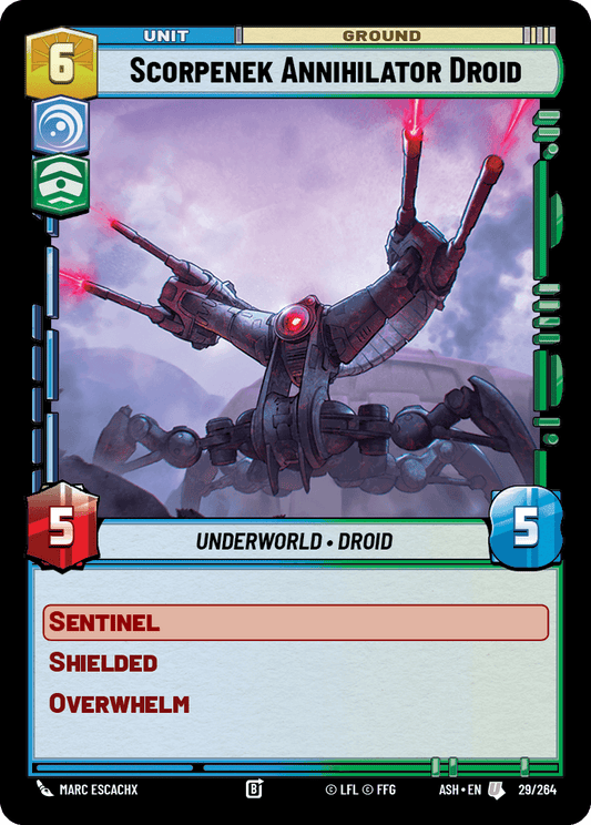 【ASH029/EN】Scorpenek Annihilator Droid