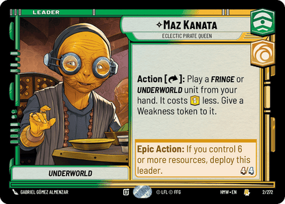 【HMW002/EN】Maz Kanata - Eclectic Pirate Queen