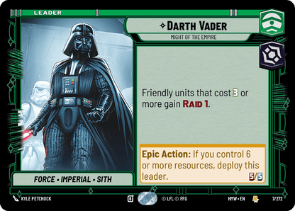 【HMW007/EN】Darth Vader - Might of the Empire