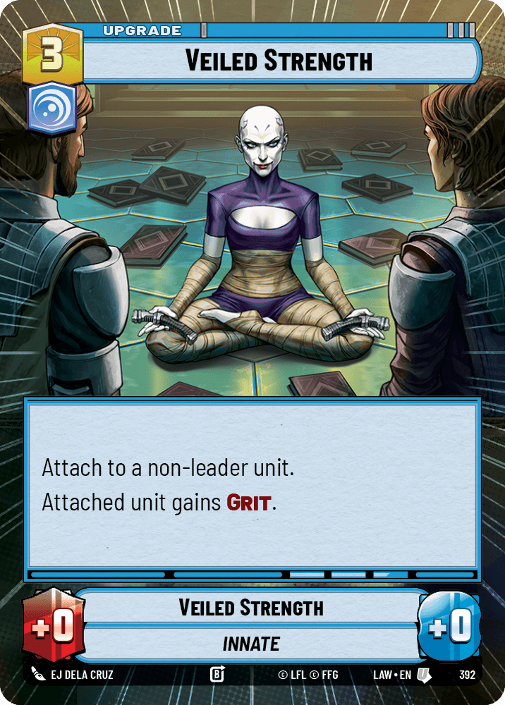 【LAW392/EN】Veiled Strength (Hyperspace)