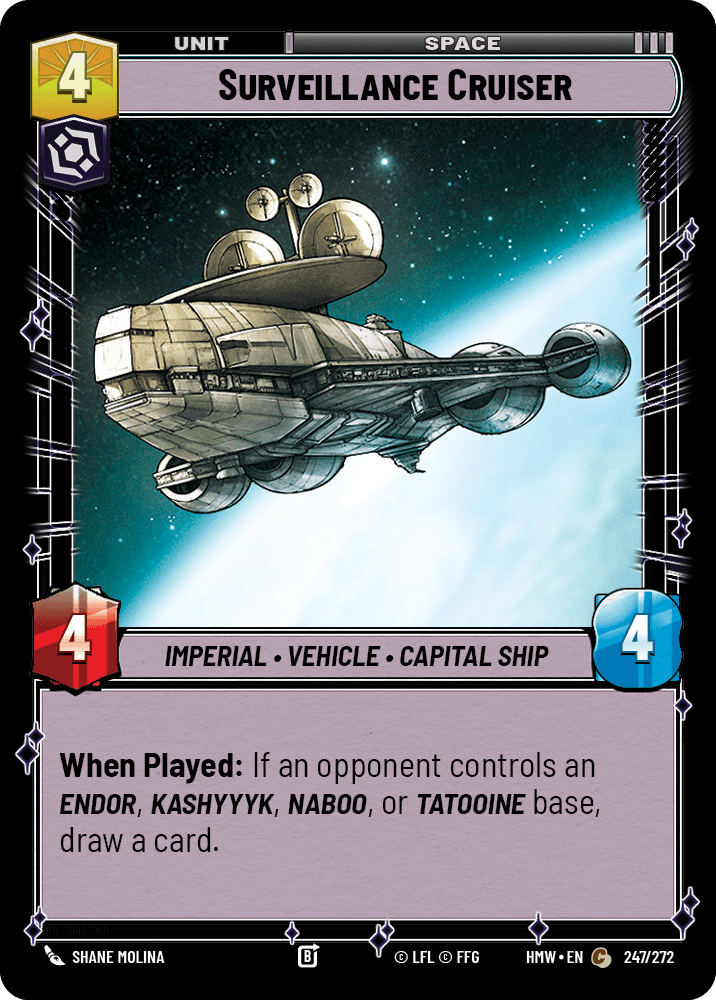 【HMW247/EN】Surveillance Cruiser