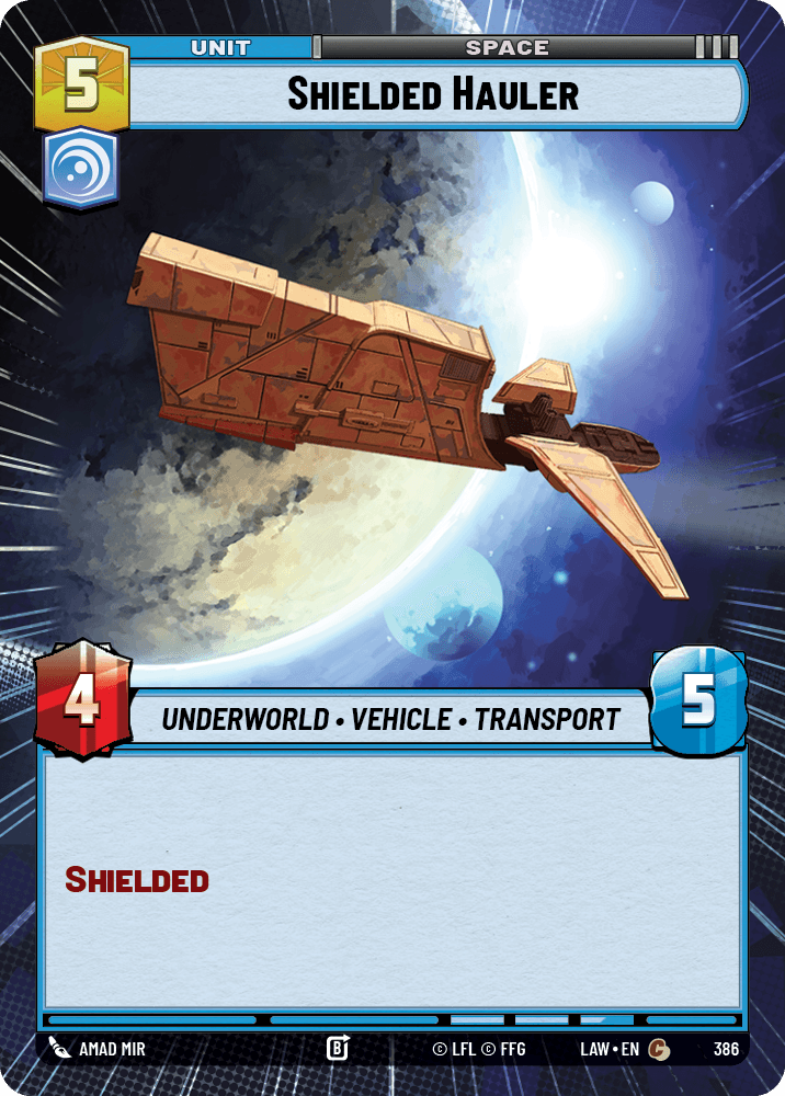 【LAW386/EN】Shielded Hauler (Hyperspace)