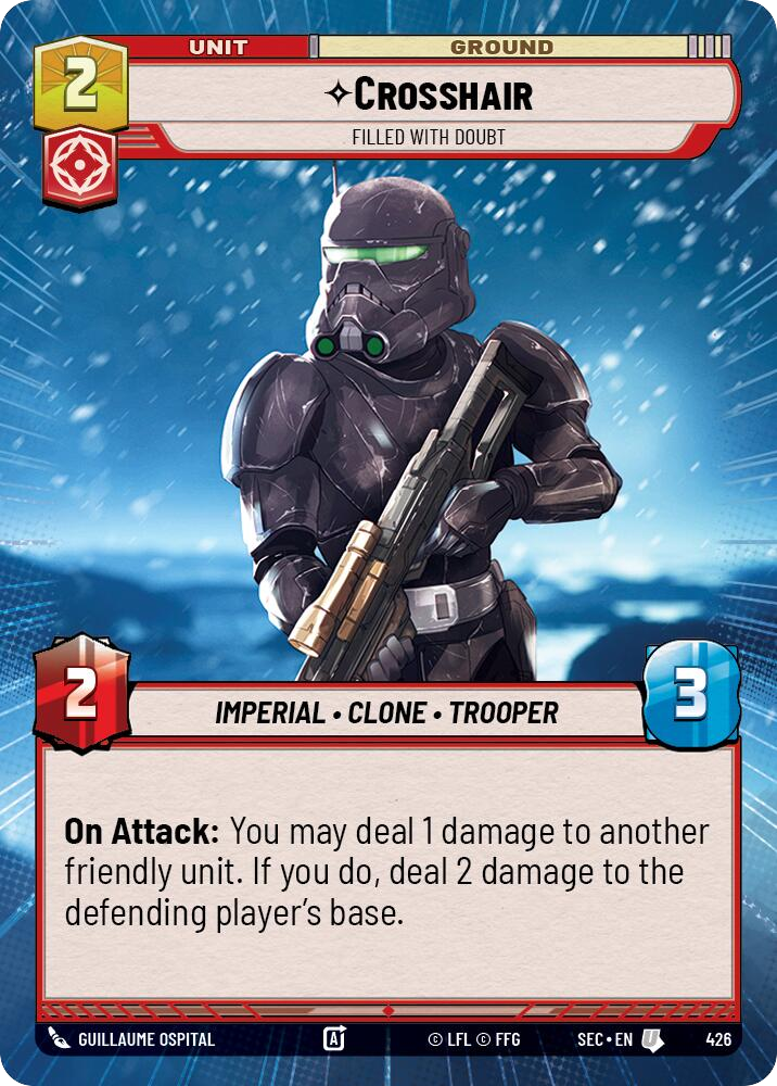 【SEC0426/EN】Crosshair - Filled With Doubt (Hyperspace)