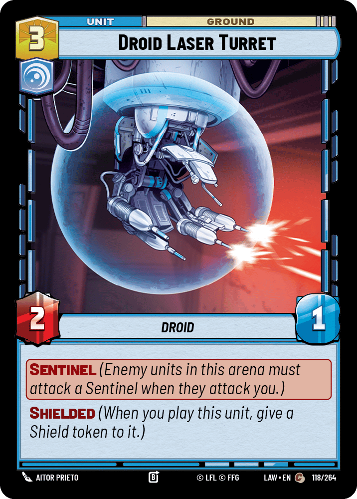 【LAW118/EN】Droid Laser Turret