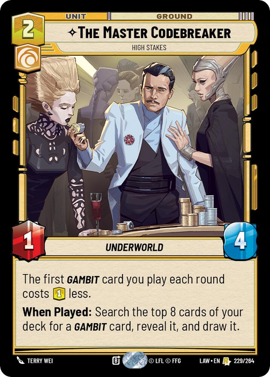 【LAW229/EN】The Master Codebreaker - High Stakes