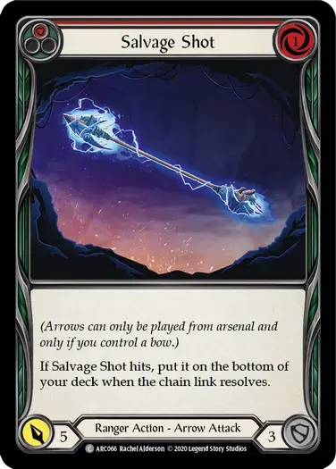 【U-ARC066/EN】Salvage Shot[Red]