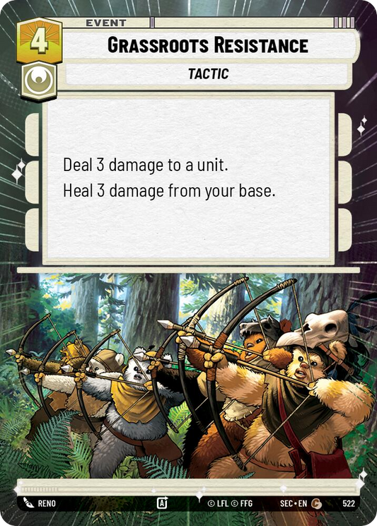【SEC0522/EN】Grassroots Resistance (Hyperspace)
