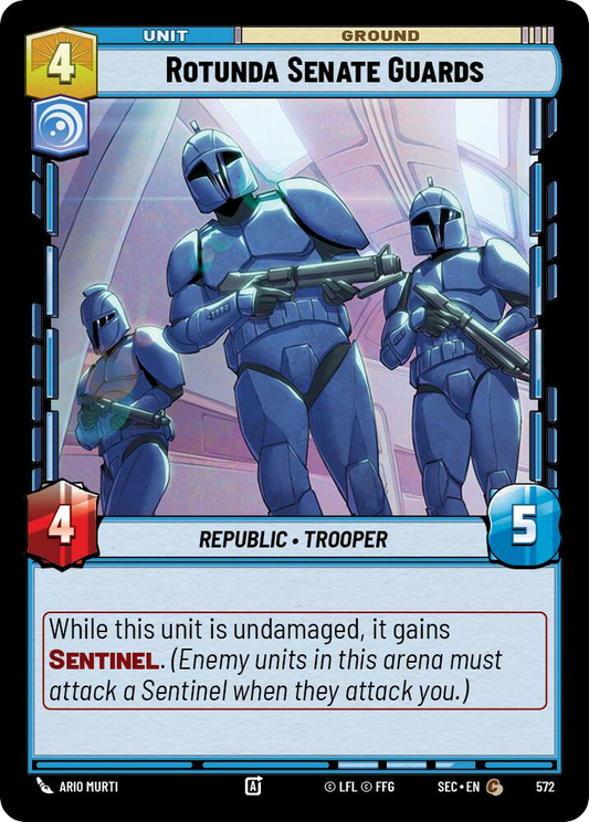 【SEC0573/EN】Rotunda Senate Guards (Foil)