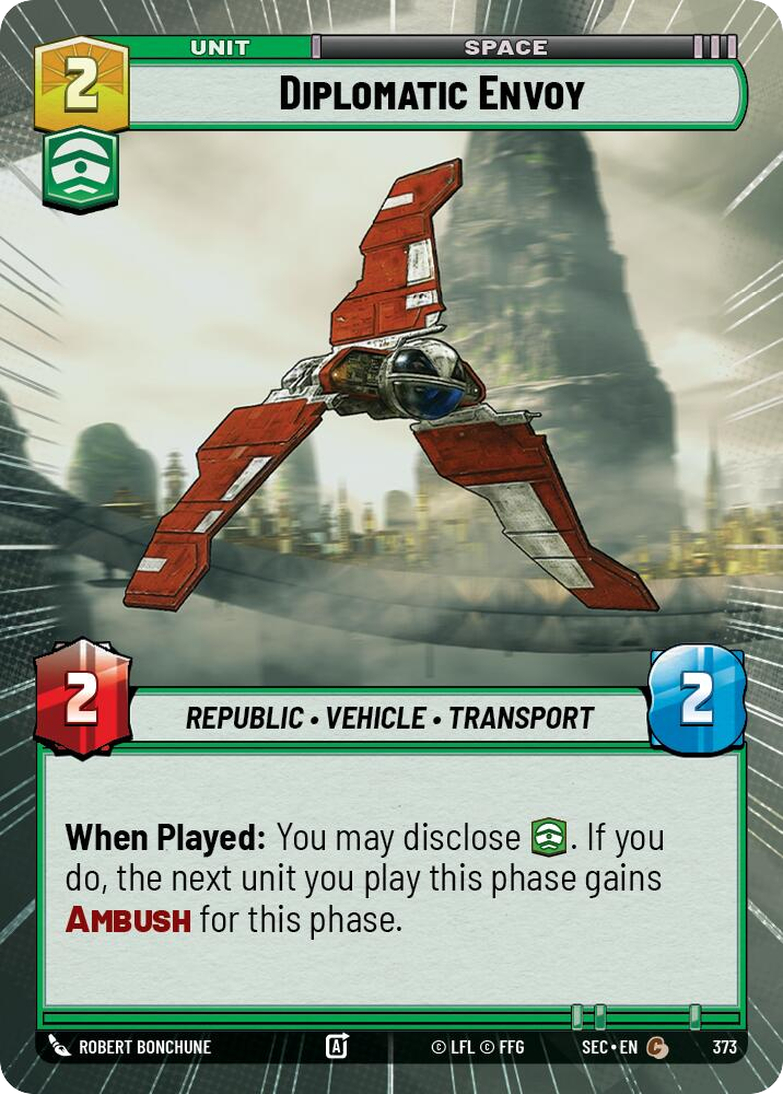 【SEC0373/EN】Diplomatic Envoy (Hyperspace)