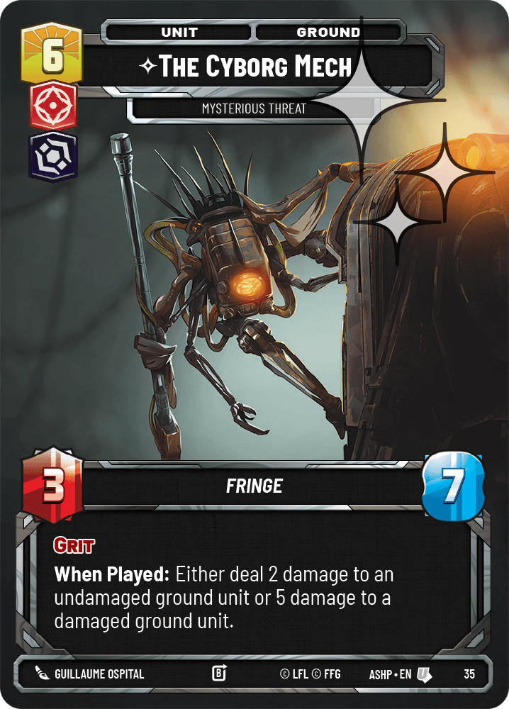 【ASHP35/EN】The Cyborg Mech - Mysterious Threat