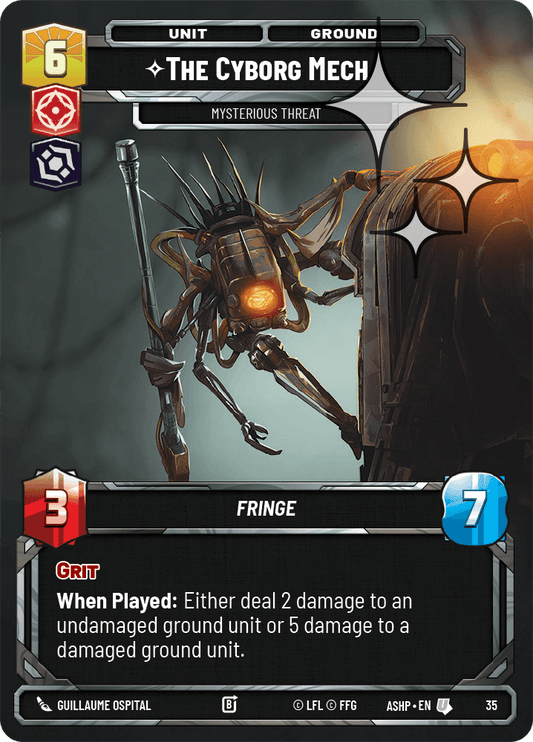 【ASHP35/EN】The Cyborg Mech - Mysterious Threat
