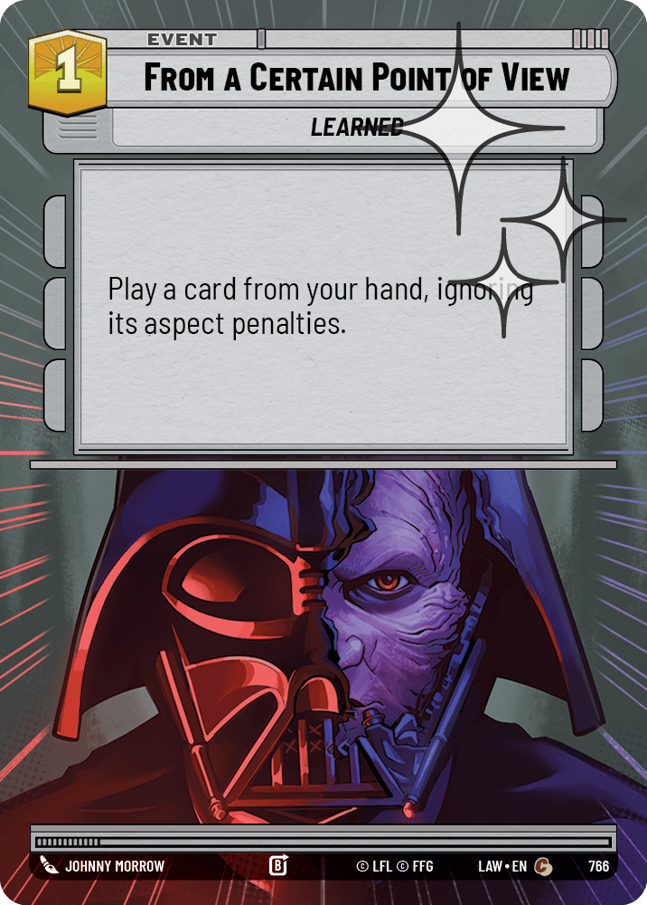 【LAW766/EN】From a Certain Point of View (Hyperspace/Foil)