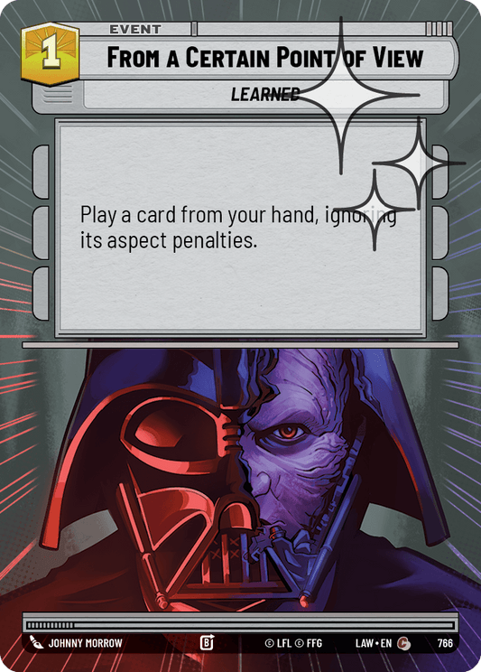 【LAW766/EN】From a Certain Point of View (Hyperspace/Foil)