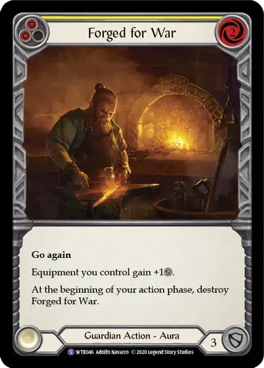 【U-WTR046/EN】Forged for War