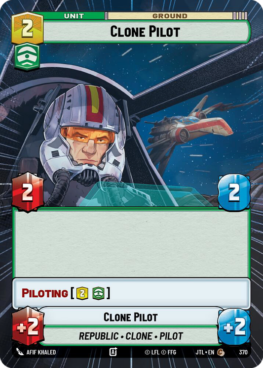 【JTL842/EN】Clone Pilot (HYPERSPACE/FOIL)