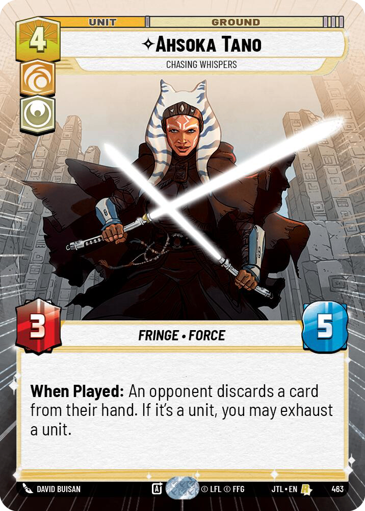【JTL463/EN】Ahsoka Tano - Chasing Whispers (Hyperspace)
