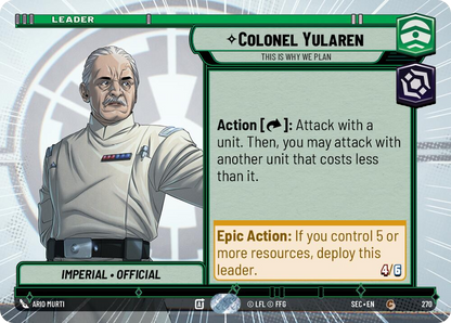 【SEC0270/EN】Colonel Yularen - This Is Why We Plan (Hyperspace)