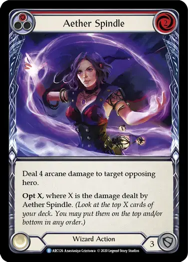 【U-ARC126/EN】Aether Spindle[Red]