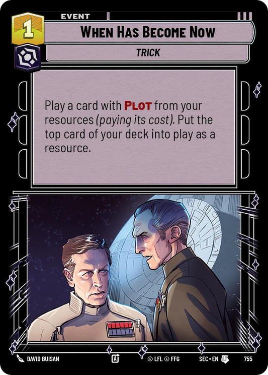 【SEC0755/EN】When Has Become Now (Foil)