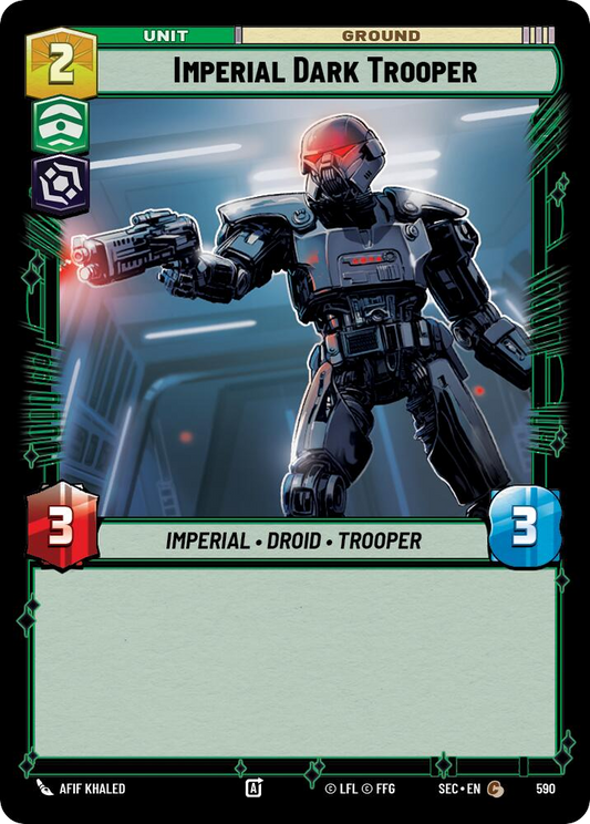 【SEC0590/EN】Imperial Dark Trooper (Foil)