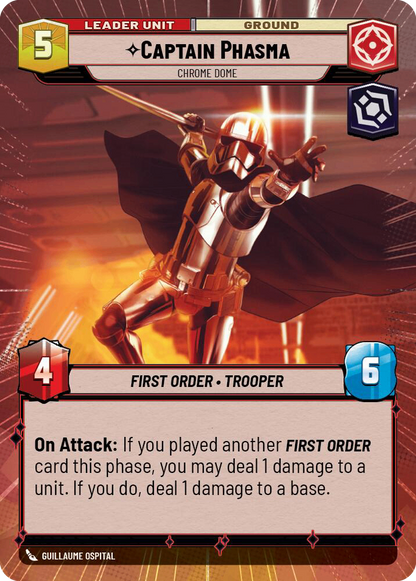 【JTL272/EN】Captain Phasma - Chrome Dome(Hyperspace)