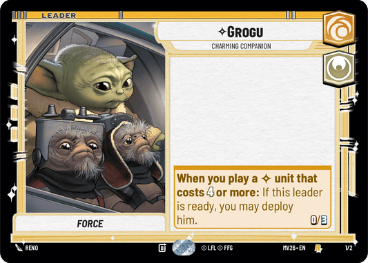 【SWU】The Mandalorian and Grogu Movie Promo(Grogu,Razor Crest2枚組)