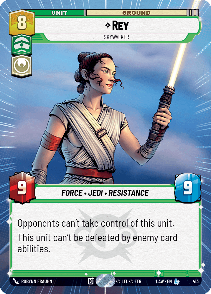 【LAW413/EN】Rey - Skywalker (Hyperspace)